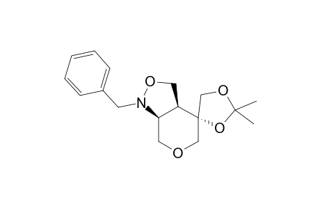(1RS,5RS,6RS)-9-Benzyl-5-(2',2'-dimethyl-1',3'-dioxolan-5'-yl)-9-aza-3,8-dioxabicyclo[4.3.0]nonane