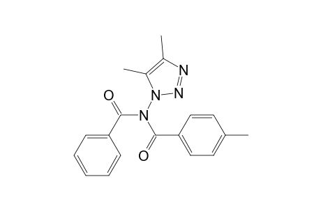 Benzamide, N-benzoyl-N-(4,5-dimethyl-1H-1,2,3-triazol-1-yl)-4-methyl-