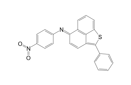 Benzenamine, 4-nitro-N-(2-phenyl-5H-naphtho[1,8-bc]thien-5-ylidene)-