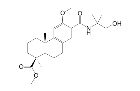 Methyl 13-[N-(2'-Hydroxy-',1'-dimethylethyl)carbamoyl]-12-methoxypodocarpa-8,11,13-triene-19-oate