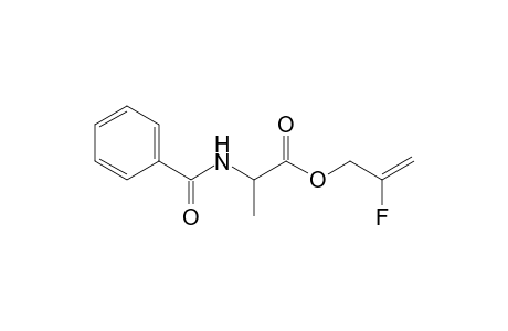 2-Fluoroprop-2-enyl 2-(Benzoylamino)propanoate