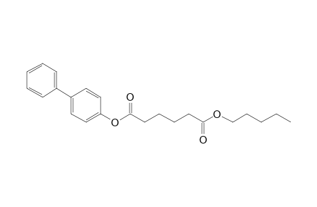 Adipic acid, 4-biphenyl pentyl ester