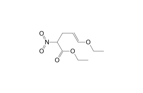 4-Pentenoic acid, 5-ethoxy-2-nitro-, ethyl ester, (E)-