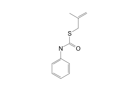 S-(2-METHYLPROP-2-ENYL)-N-PHENYLTHIO-CARBAMATE