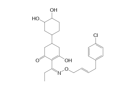 2-Cyclohexen-1-one, 2-[1-[[[4-(4-chlorophenyl)-2-butenyl]oxy]imino]propyl]-5-(3,4-dihydroxycyclohexyl)-3-hydroxy-