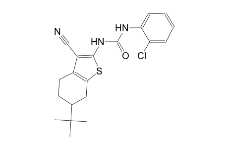 N-(6-tert-butyl-3-cyano-4,5,6,7-tetrahydro-1-benzothien-2-yl)-N'-(2-chlorophenyl)urea