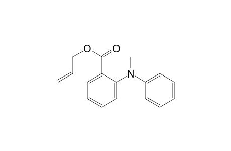 Allyl N-methyl-N-phenylanthranilate