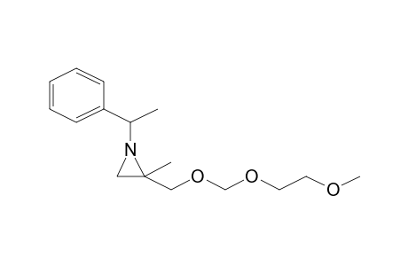 2-(2-Methoxyethoxymethoxymethyl)-2-methyl-1-(1-phenylethyl)ethylenimine