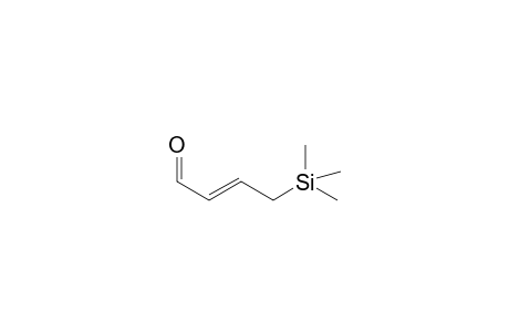 4-(trimethylsilyl)but-2-enal
