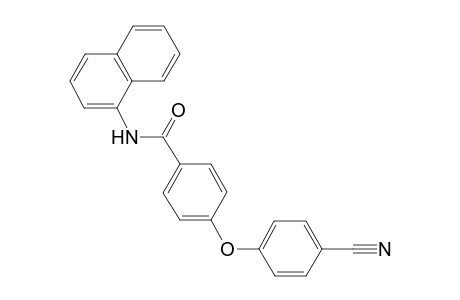 4-(4-Cyanophenoxy)-N-(1-naphthyl)benzamide