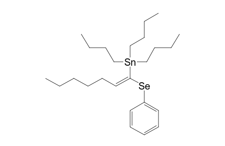 Tributyl-[(Z)-1-(phenylseleno)hept-1-enyl]stannane