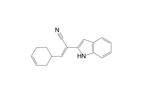 1H-Indole-2-acetonitrile, .alpha.-(3-cyclohexen-1-ylmethylene)-, (Z)-