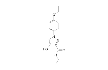 1H-pyrazole-3-carboxylic acid, 1-(4-ethoxyphenyl)-4-hydroxy-, ethyl ester