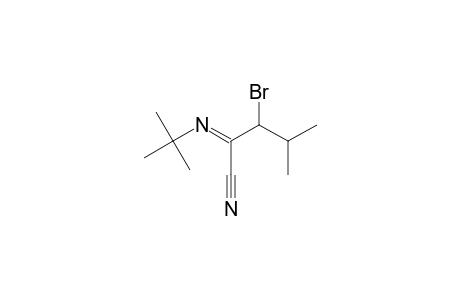 Pentanenitrile, 3-bromo-2-(1,1-dimethylethylamino)-4-methyl