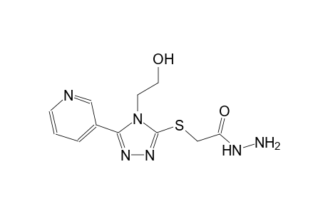 acetic acid, [[4-(2-hydroxyethyl)-5-(3-pyridinyl)-4H-1,2,4-triazol-3-yl]thio]-, hydrazide