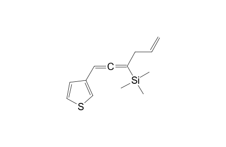 Trimethyl(1-(thiophen-3-yl)hexa-1,2,5-trien-3-yl)silane