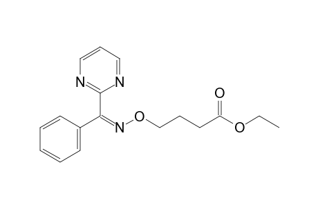 (Z)-Ethyl 4-[[[Phenyl(2-pyrimidinyl)methylene]amino]oxy]butanoate