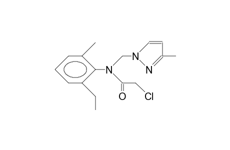 N-(2-Chloro-acetyl)-N-(3-methyl-pyrazolyl-methyl)-2-ethyl-6-methyl-aniline