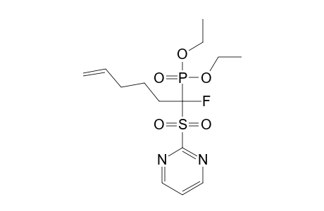 DIETHYL-1-FLUORO-1-(PYRIMIDIN-2-YLSULFONYL)-HEX-5-ENYLPHOSPHONATE