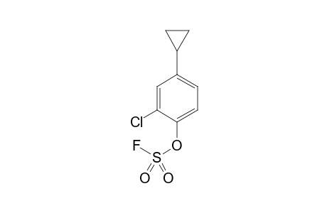 2-chloro-4-cyclopropylphenyl fluorosulfate