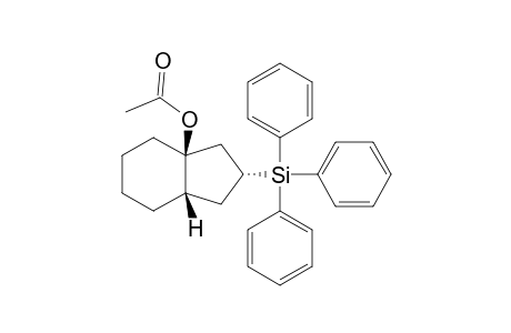 1-Acetoxy-8-(triphenylsilyl)bicyclo[4.3.0]nonane