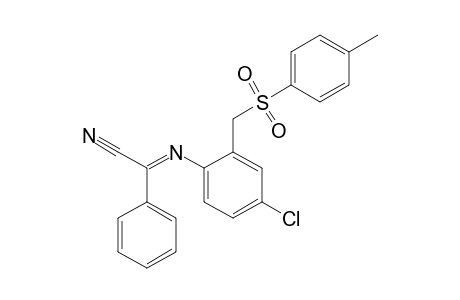 4-Chloro-N-[phenyl(cyano)methylene]-2-(4-methylphenylsulfonyl)methylaniline