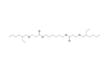 bis {3-[(2-ethylhexyl)oxy]propionic acid}, hexamethylene ester