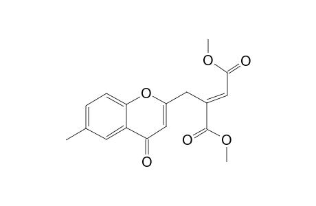 DIMETHYL-(E)-3-(6-METHYL-4-OXO-4H-1-BENZOPYRAN-2-YL)-PROPENE-1,2-DICARBOXYLATE