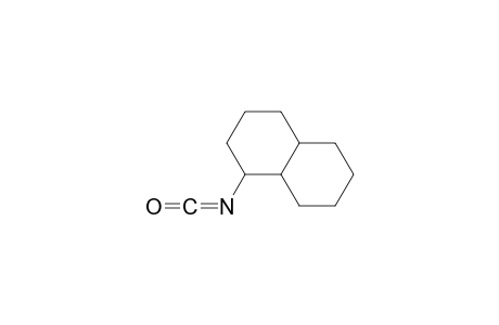Naphthalene, decahydro-4a-isocyanato-, trans-