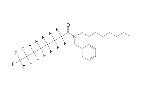 Pentadecafluorooctanoylamide, N-benzyl-N-octyl-