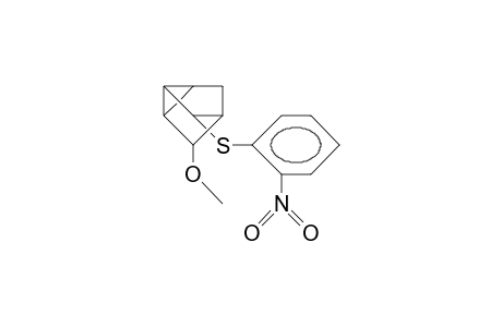 exo-3-(2-Nitro-phenylthio)-endo-tricyclo-[2.2.1.0(2,6)]-heptane-5-methanolate