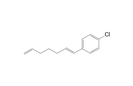 (E)-1-Chloro-4-(1,6-heptadienyl)benzene