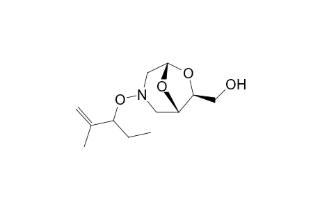 (1S,5S,7S)-3-[(1S,R)-1-Ethyl-2-methyl-2-propenyl-1-oxy]-7-endo-hydroxymethyl-6,8-dioxa-3-azabicyclo[3.2.1]octane