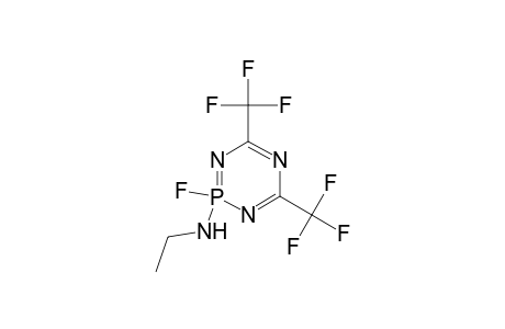 2-Ethylamino-2-Fluoro-4,6-bis(trifluoromethyl)-1,3,5,2lambda5-triazaphosphorine