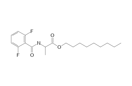 L-Alanine, N-(2,6-difluorobenzoyl)-, nonyl ester