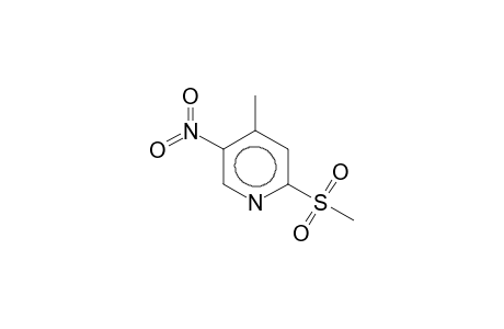 2-methylsulphonyl-4-methyl-5-nitropyridine