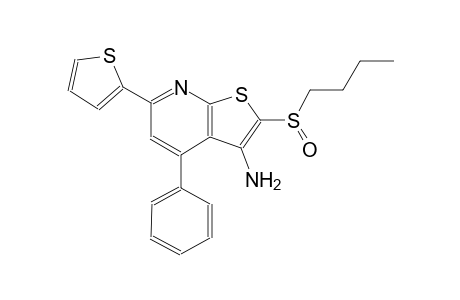 thieno[2,3-b]pyridin-3-amine, 2-(butylsulfinyl)-4-phenyl-6-(2-thienyl)-