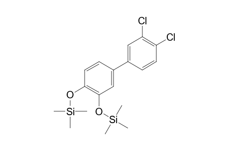 3,4-Dichloro-3',4'-bis(trimethylsilyloxy)-biphenyl