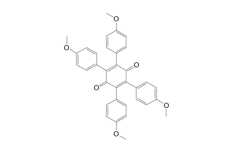 2,3,5,6-Tetrakis(4-methoxyphenyl)cyclohexa-2,5-diene-1,4-dione