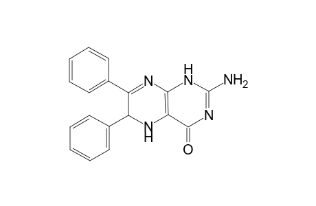 4(1H)-Pteridinone, 2-amino-5,6-dihydro-6,7-diphenyl-