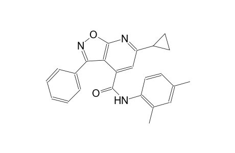 isoxazolo[5,4-b]pyridine-4-carboxamide, 6-cyclopropyl-N-(2,4-dimethylphenyl)-3-phenyl-