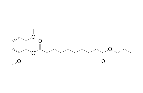 Sebacic acid, 2,6-dimethoxyphenyl propyl ester