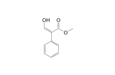 Benzeneacetic acid, alpha-(hydroxymethylene)-, methyl- ester, (Z)-
