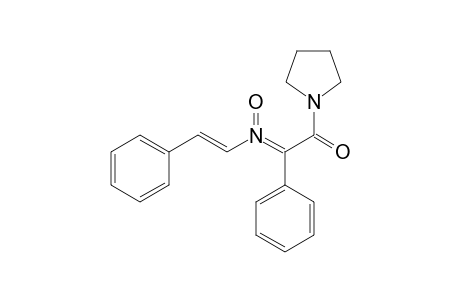 1-(Phenyl-(2-phenylethenyl)-imino)-acetyl)-pyrrolidine-N-oxide