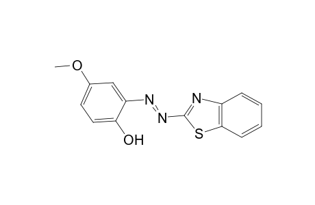 Phenol, 2-[2-(2-benzothiazolyl)diazenyl]-4-methoxy-
