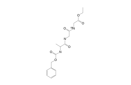 ETHYL-N-(BENZYLOXYCARBONYL)-ALANYLGLYCYLGLYCINE
