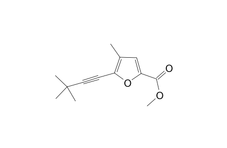 Methyl 2-(3',3'-dimethylbut-1'-ynyl)-3-methyfuran-5-carboxylate