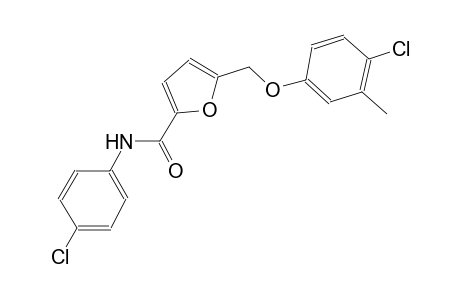 5-[(4-chloro-3-methylphenoxy)methyl]-N-(4-chlorophenyl)-2-furamide