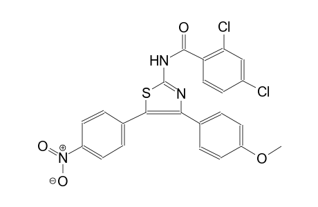 benzamide, 2,4-dichloro-N-[4-(4-methoxyphenyl)-5-(4-nitrophenyl)-2-thiazolyl]-