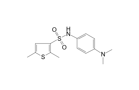 N-[4-(dimethylamino)phenyl]-2,5-dimethyl-3-thiophenesulfonamide